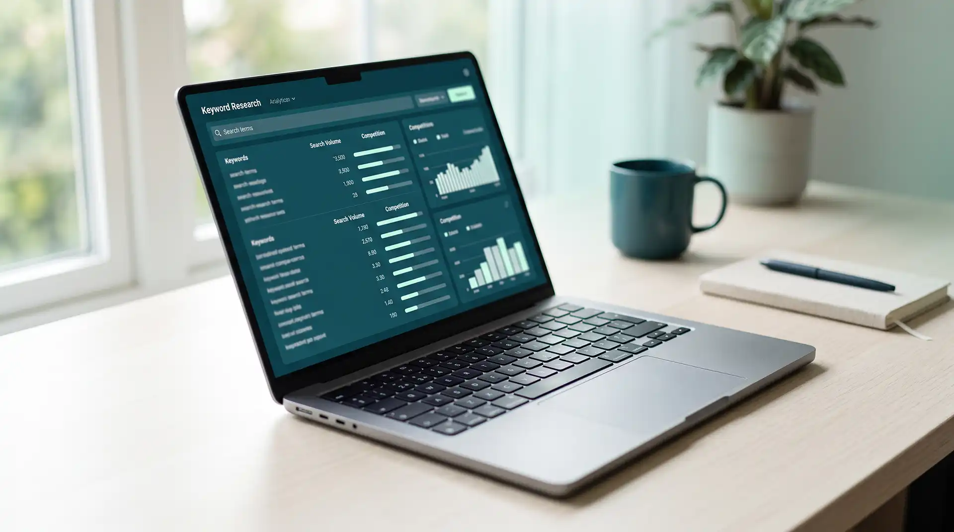 suchvolumen keywords website